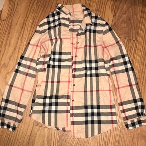 Long sleeve Burberry button up